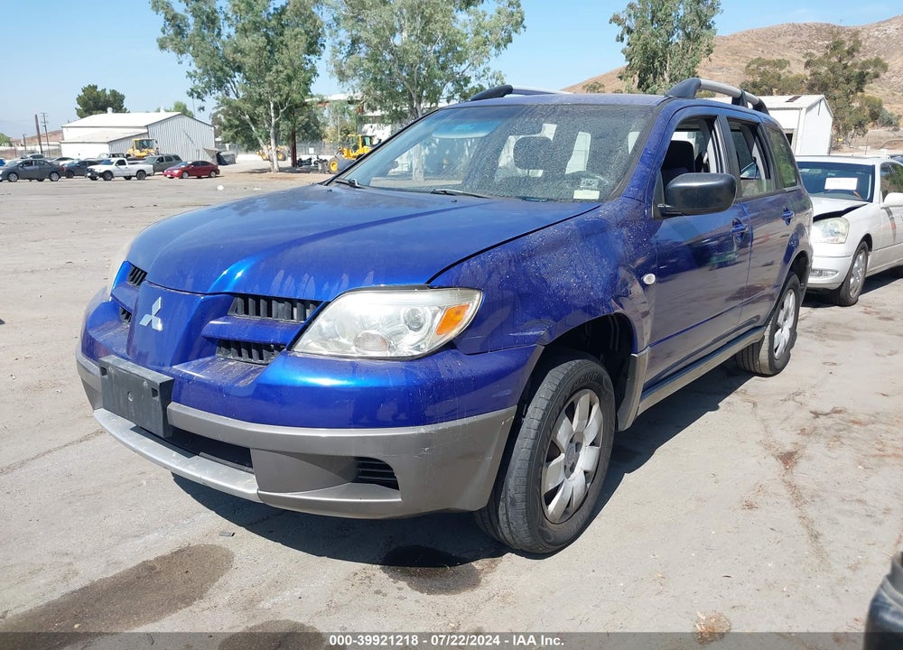2006 MITSUBISHI OUTLANDER LS VIN: JA4LX31F96U030526
