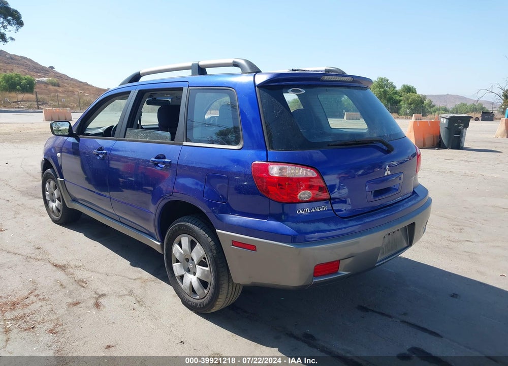 2006 MITSUBISHI OUTLANDER LS VIN: JA4LX31F96U030526