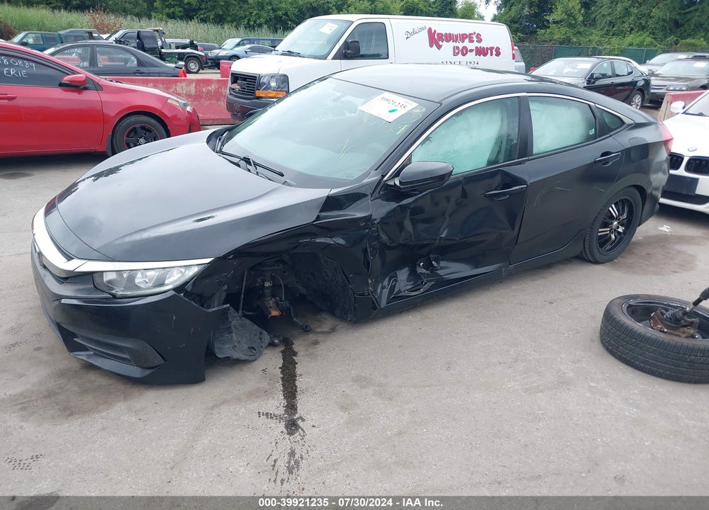 2016 HONDA CIVIC LX VIN: 19XFC2F50GE238366
