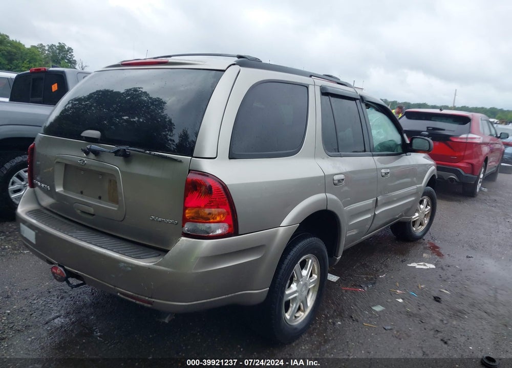 2002 OLDSMOBILE BRAVADA VIN: 1GHDT13S322164632