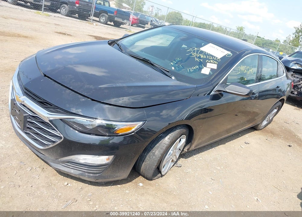 2019 CHEVROLET MALIBU 1LS VIN: 1G1ZB5ST2KF206211