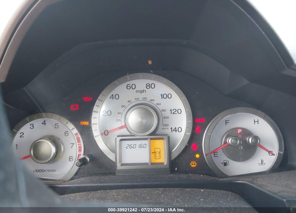 2010 HONDA PILOT LX VIN: 5FNYF4H21AB027757