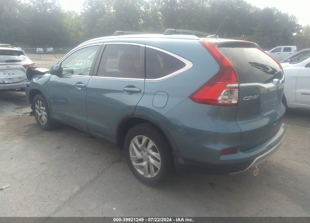 2015 HONDA CR-V EX-L VIN: 5J6RM4H75FL134458
