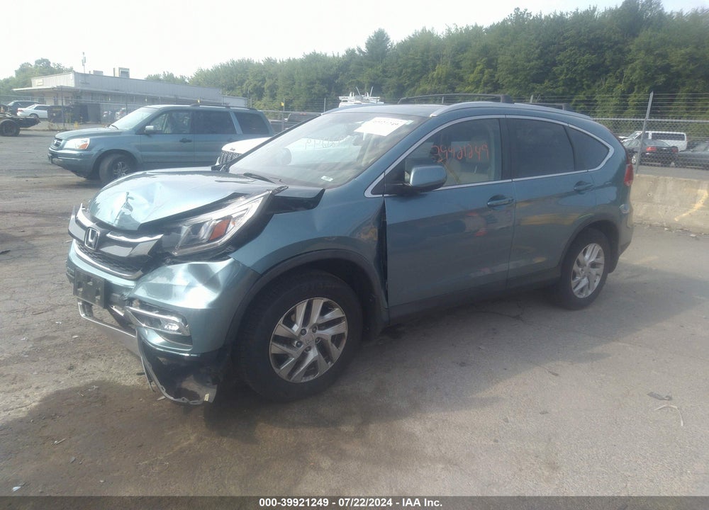 2015 HONDA CR-V EX-L VIN: 5J6RM4H75FL134458
