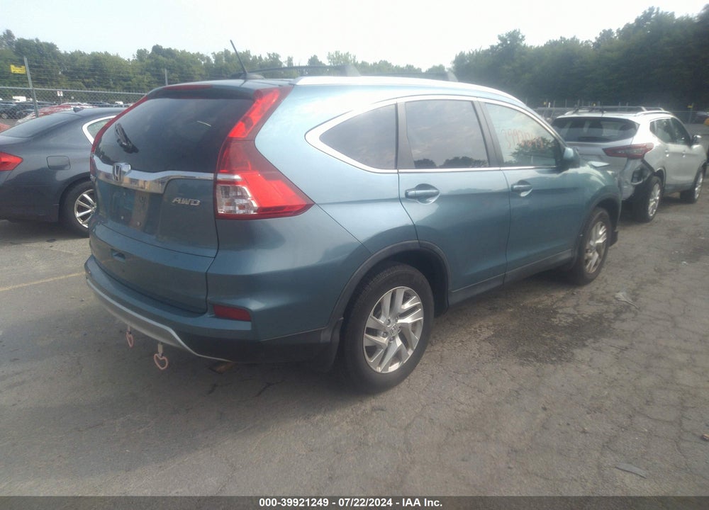 2015 HONDA CR-V EX-L VIN: 5J6RM4H75FL134458
