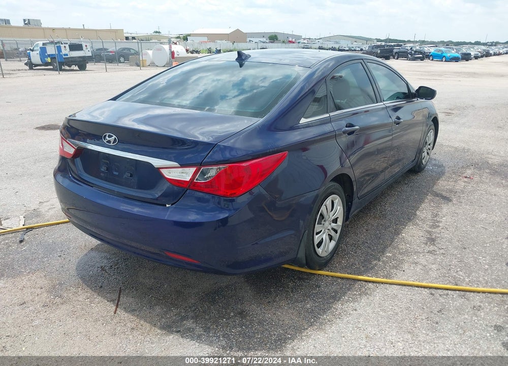 2011 HYUNDAI SONATA GLS VIN: 5NPEB4AC6BH165217