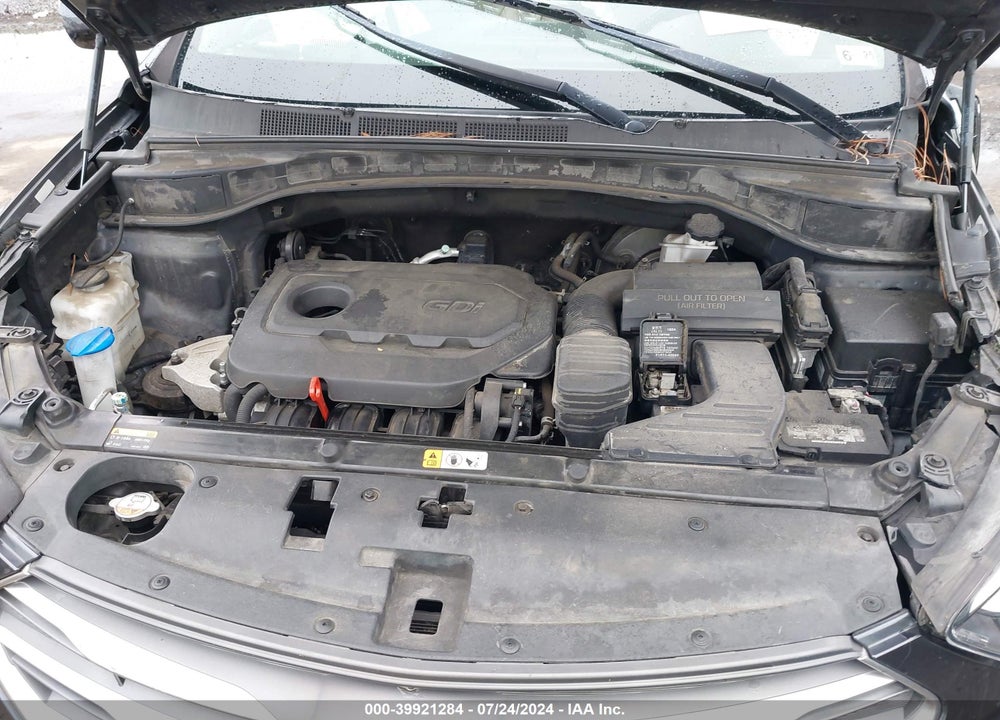 2017 HYUNDAI SANTA FE SPORT 2.4L VIN: 5XYZUDLB6HG399938