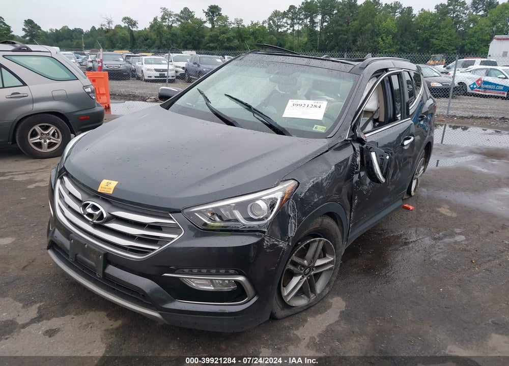 2017 HYUNDAI SANTA FE SPORT 2.4L VIN: 5XYZUDLB6HG399938