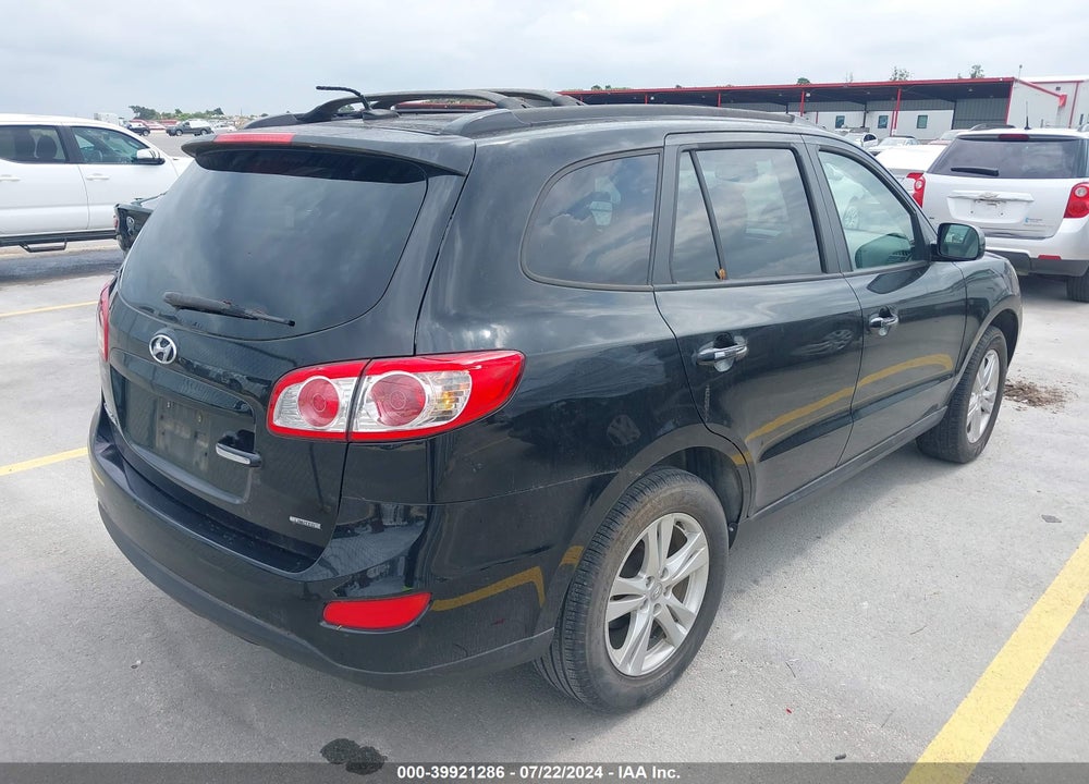 2012 HYUNDAI SANTA FE LIMITED V6 VIN: 5XYZK4AG4CG117809