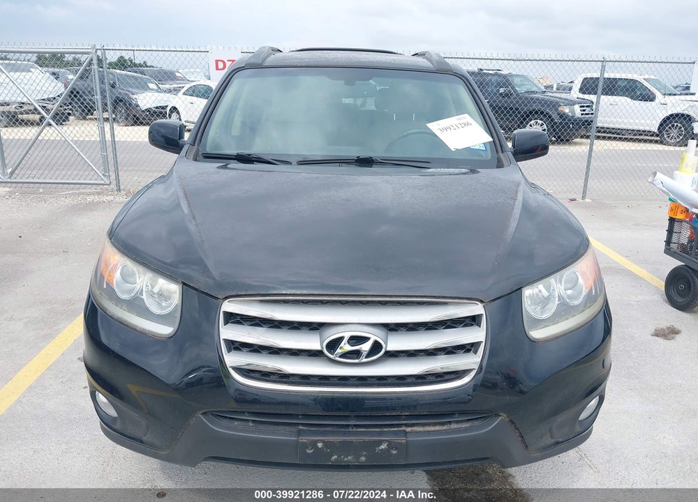 2012 HYUNDAI SANTA FE LIMITED V6 VIN: 5XYZK4AG4CG117809