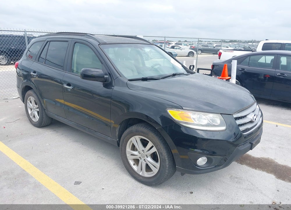 2012 HYUNDAI SANTA FE LIMITED V6 VIN: 5XYZK4AG4CG117809