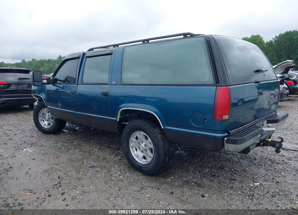 1993 CHEVROLET SUBURBAN K1500 VIN: 1GNFK16K3PJ393104