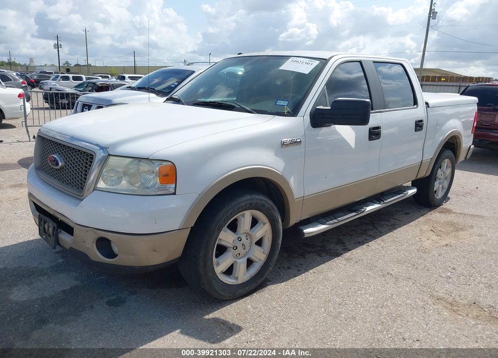 2007 FORD F-150 LARIAT/XLT VIN: 1FTPW12V87KC54744