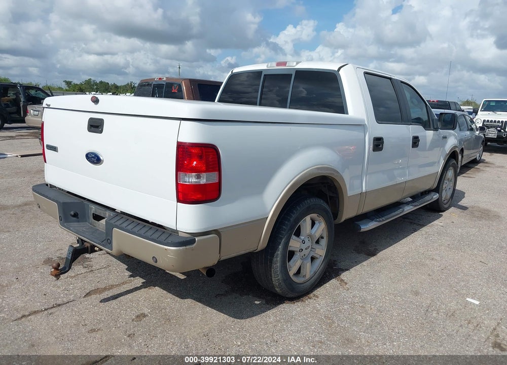 2007 FORD F-150 LARIAT/XLT VIN: 1FTPW12V87KC54744