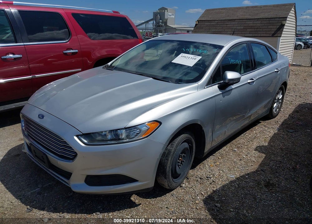 2016 FORD FUSION S VIN: 3FA6P0G76GR227766
