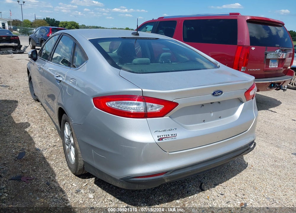 2016 FORD FUSION S VIN: 3FA6P0G76GR227766