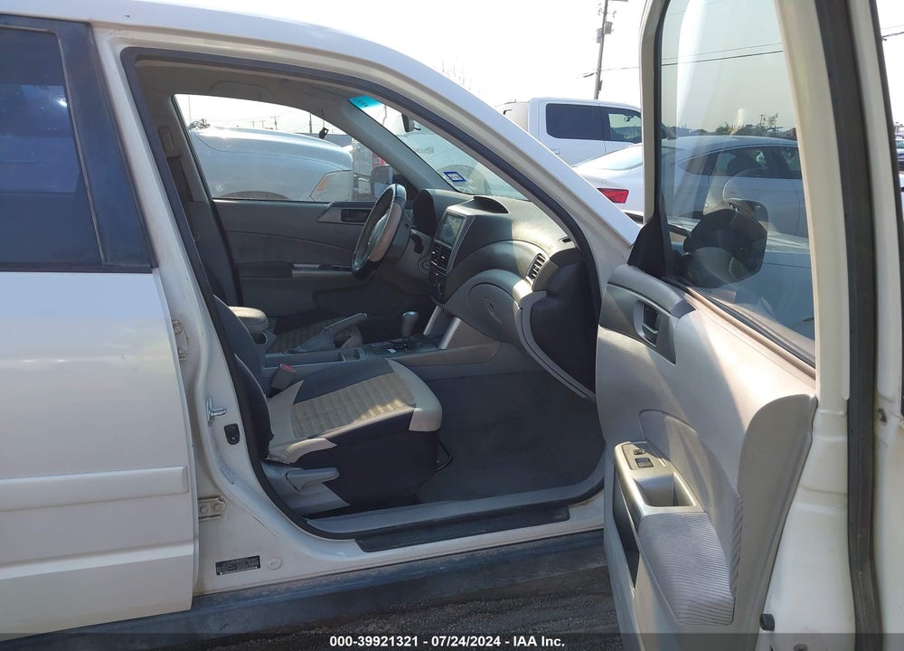 2009 SUBARU FORESTER 2.5X VIN: JF2SH61629H724229