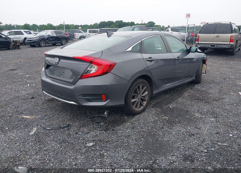 2020 HONDA CIVIC EX VIN: 19XFC1F39LE020039