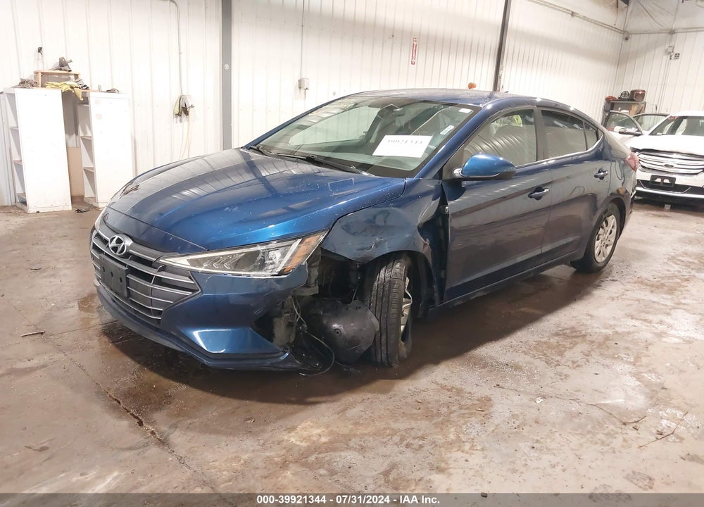 2019 HYUNDAI ELANTRA VIN: 5NPD74LFXKH491011