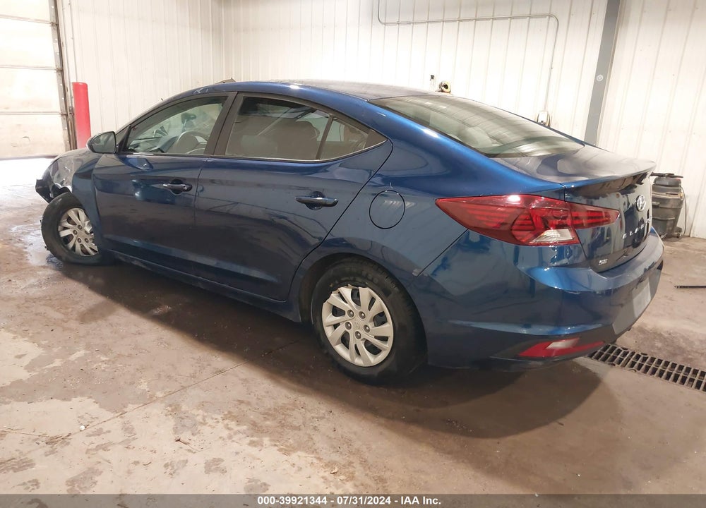 2019 HYUNDAI ELANTRA VIN: 5NPD74LFXKH491011