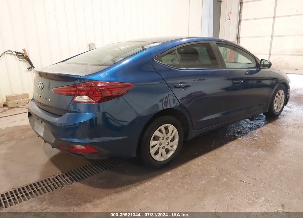 2019 HYUNDAI ELANTRA VIN: 5NPD74LFXKH491011
