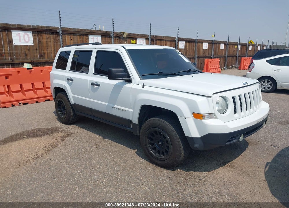 2015 JEEP PATRIOT SPORT VIN: 1C4NJRBB9FD121407