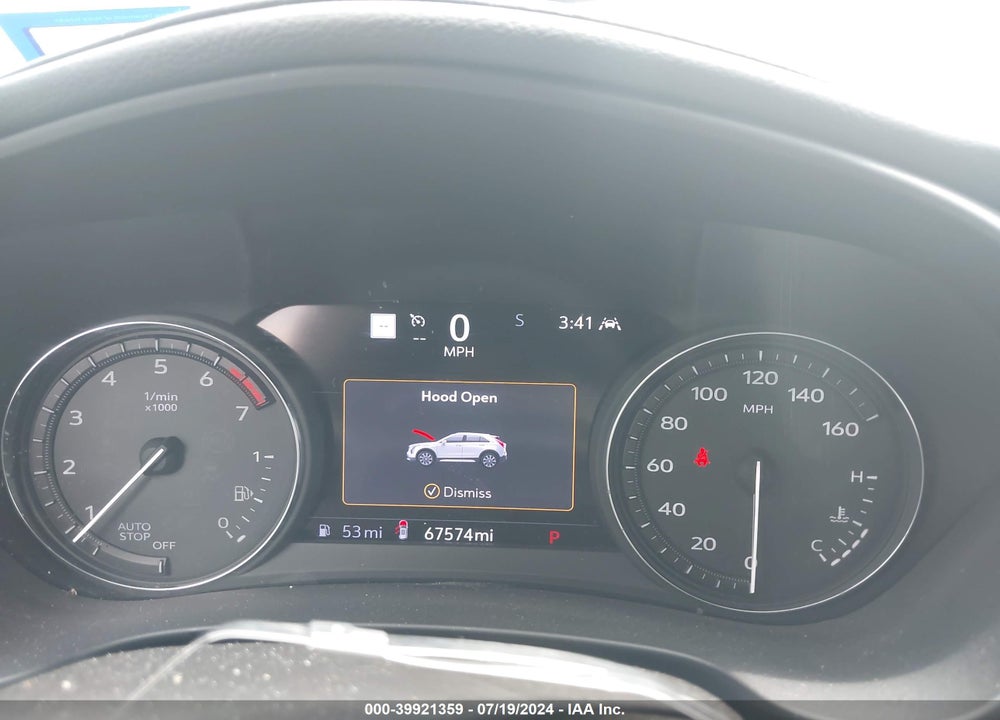 2020 CADILLAC XT4 FWD SPORT VIN: 1GYFZER49LF021816