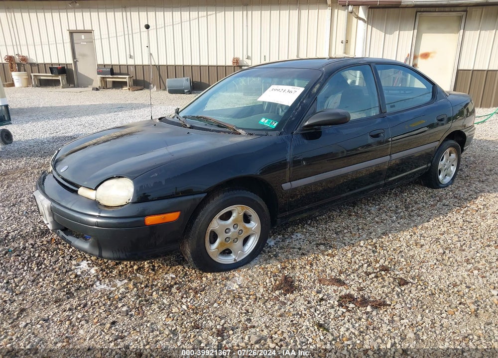 1997 PLYMOUTH NEON BASE COMPETITION VIN: 1P3ES27C1VD282564