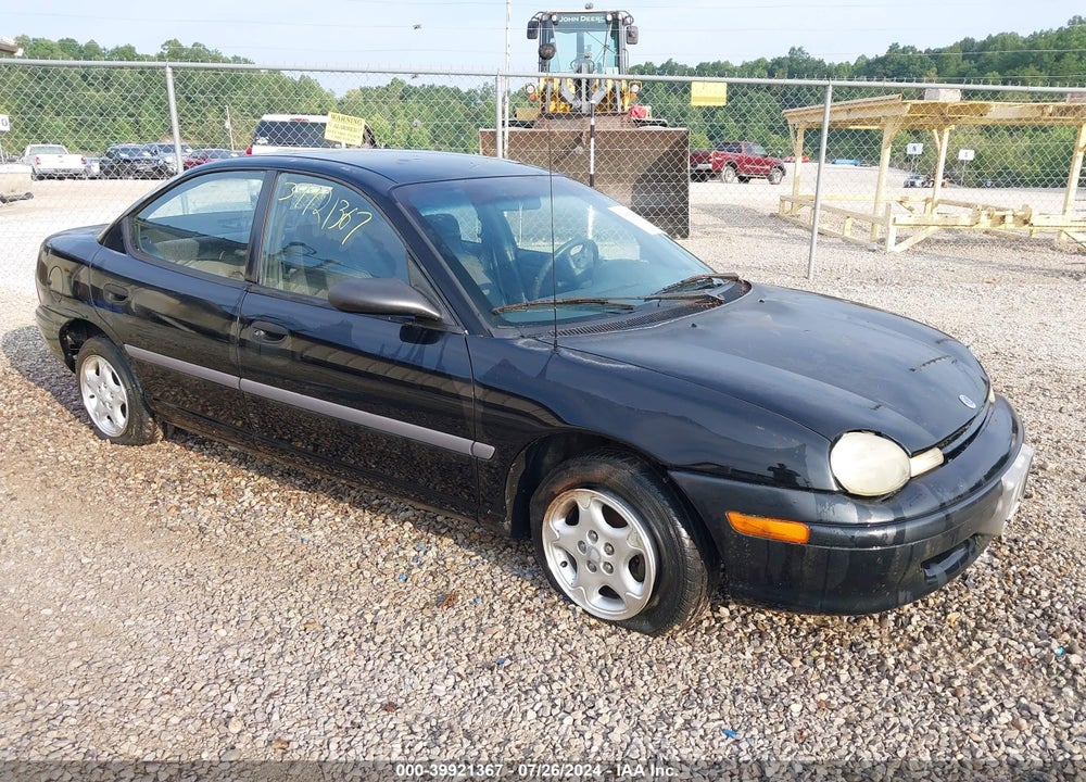 1997 PLYMOUTH NEON BASE COMPETITION VIN: 1P3ES27C1VD282564