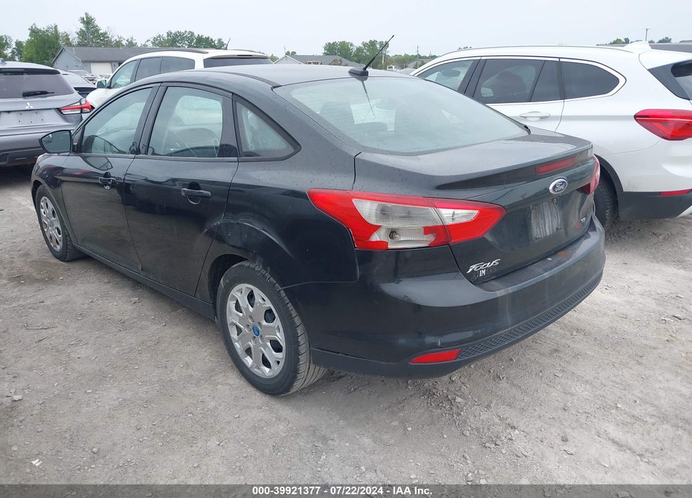 2012 FORD FOCUS SE VIN: 1FAHP3F24CL337790