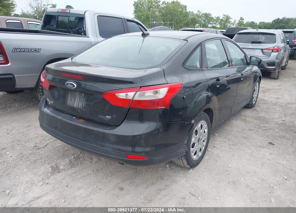 2012 FORD FOCUS SE VIN: 1FAHP3F24CL337790