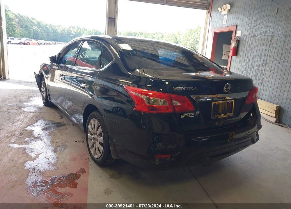 2019 NISSAN SENTRA S VIN: 3N1AB7AP7KY231136