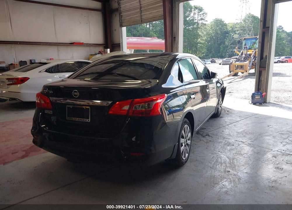 2019 NISSAN SENTRA S VIN: 3N1AB7AP7KY231136