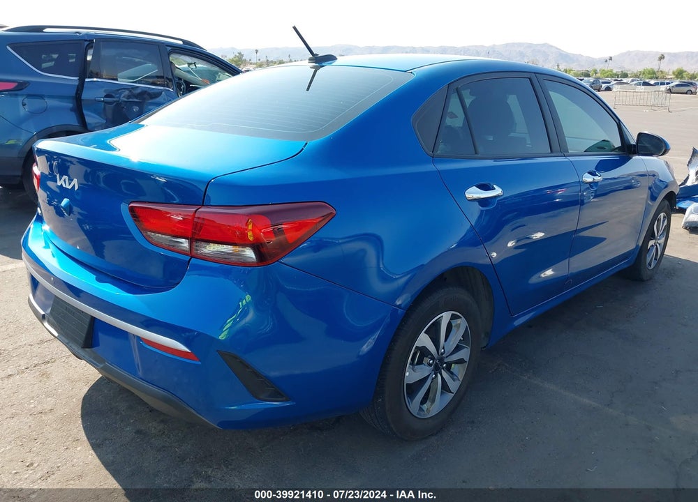 2022 KIA RIO S VIN: 3KPA24AD4NE501818