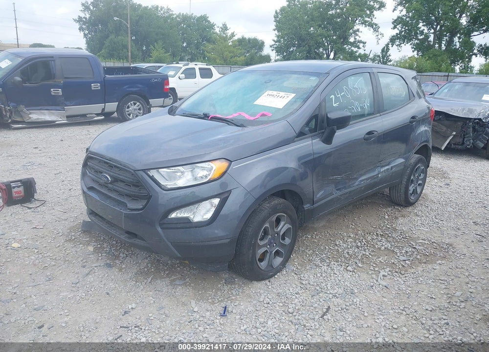 2020 FORD ECOSPORT S VIN: MAJ6S3FL1LC370017