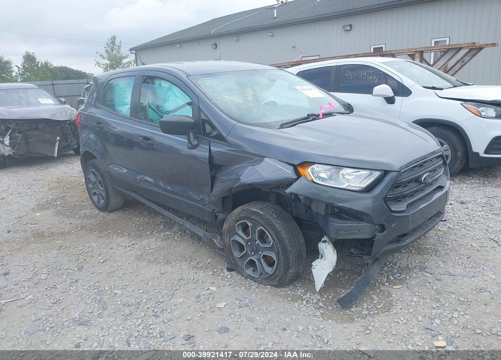 2020 FORD ECOSPORT S VIN: MAJ6S3FL1LC370017