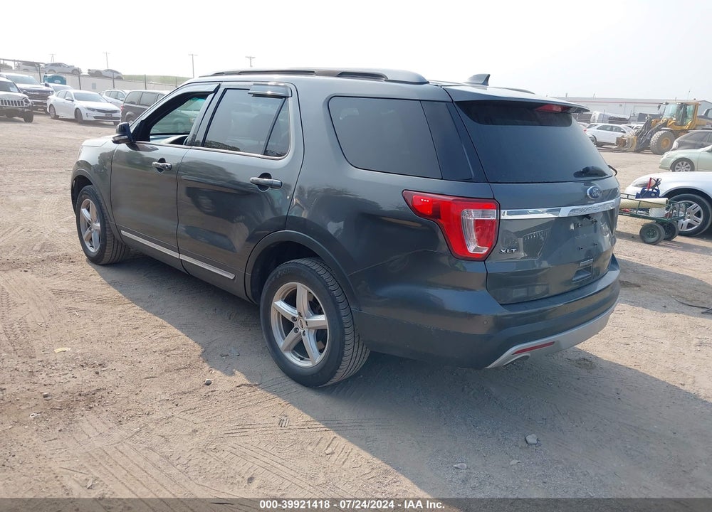 2017 FORD EXPLORER XLT VIN: 1FM5K8D84HGA22452