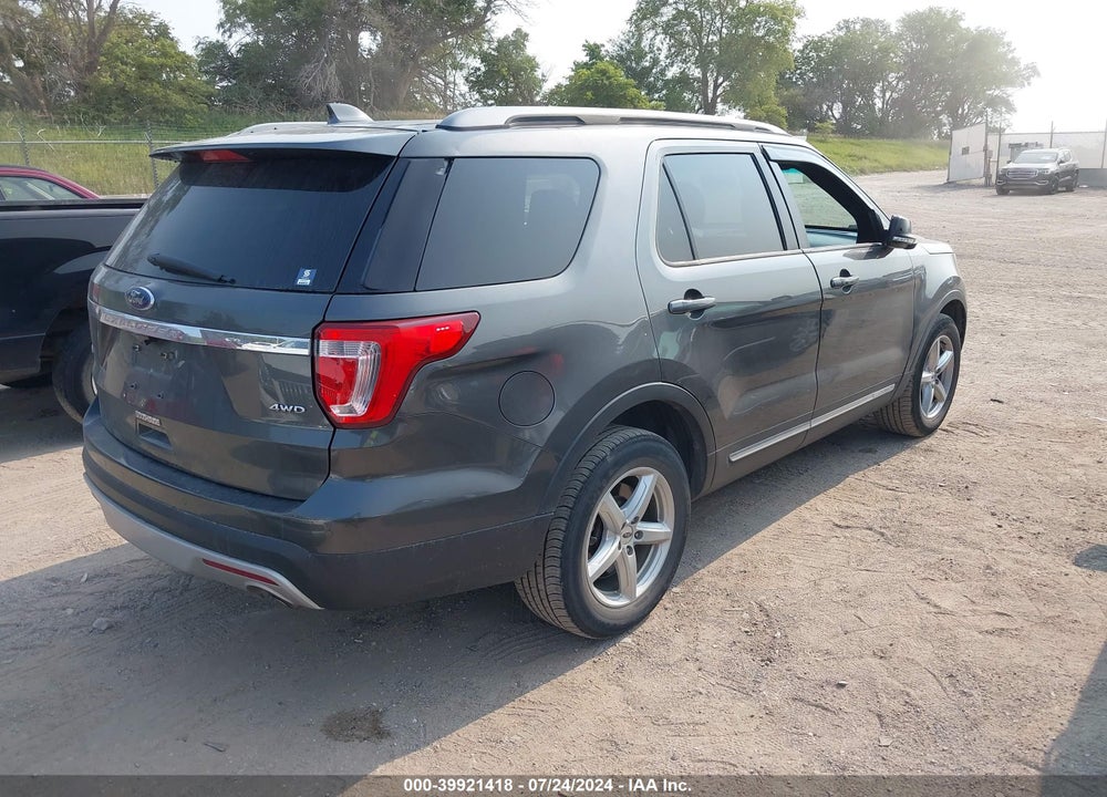 2017 FORD EXPLORER XLT VIN: 1FM5K8D84HGA22452