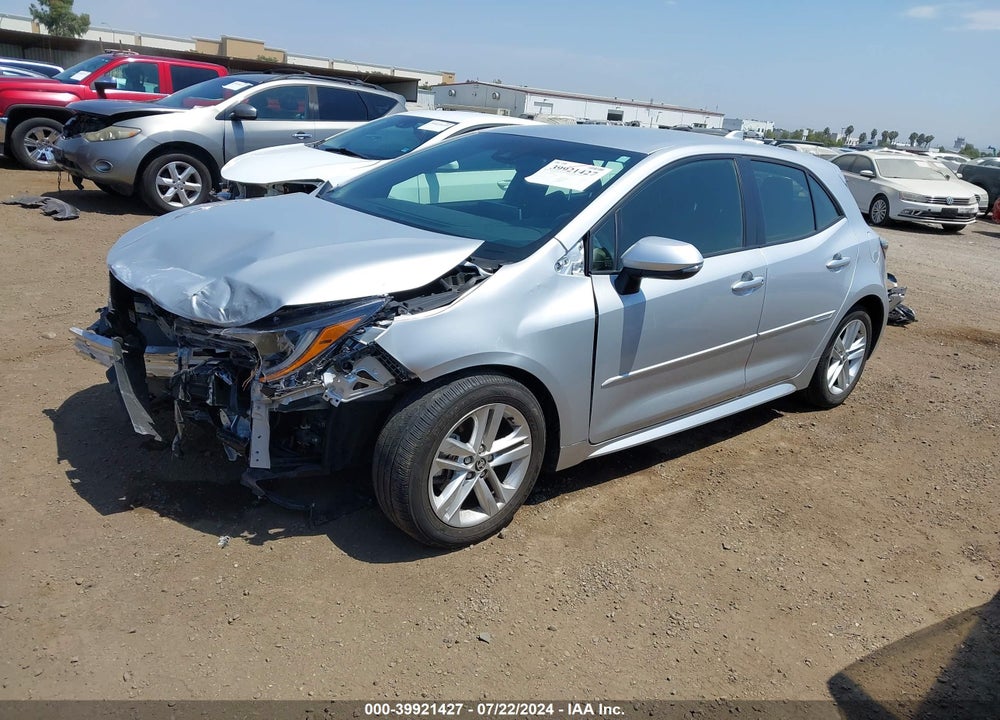 2022 TOYOTA COROLLA SE VIN: JTND4MBE8N3182215