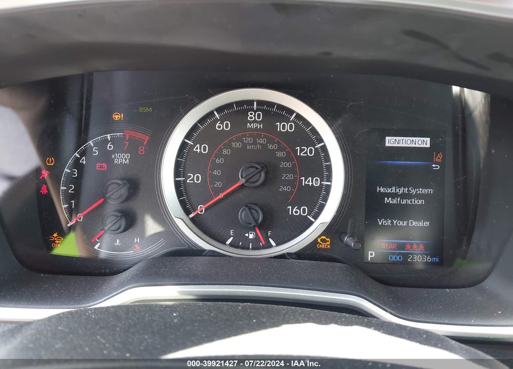 2022 TOYOTA COROLLA SE VIN: JTND4MBE8N3182215