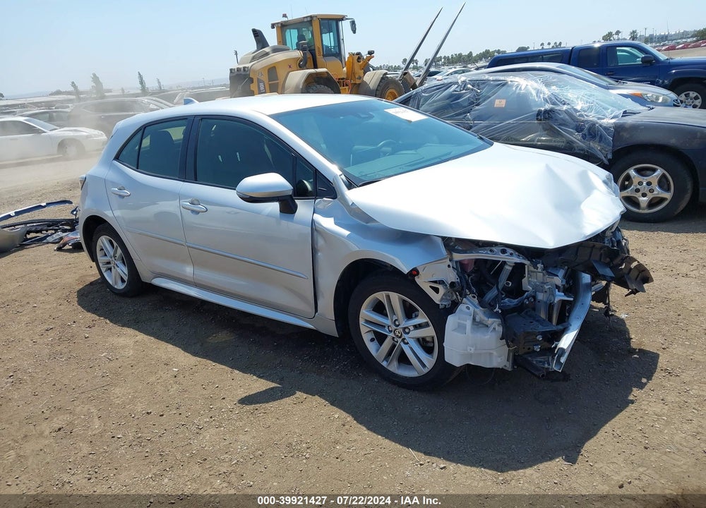 2022 TOYOTA COROLLA SE VIN: JTND4MBE8N3182215