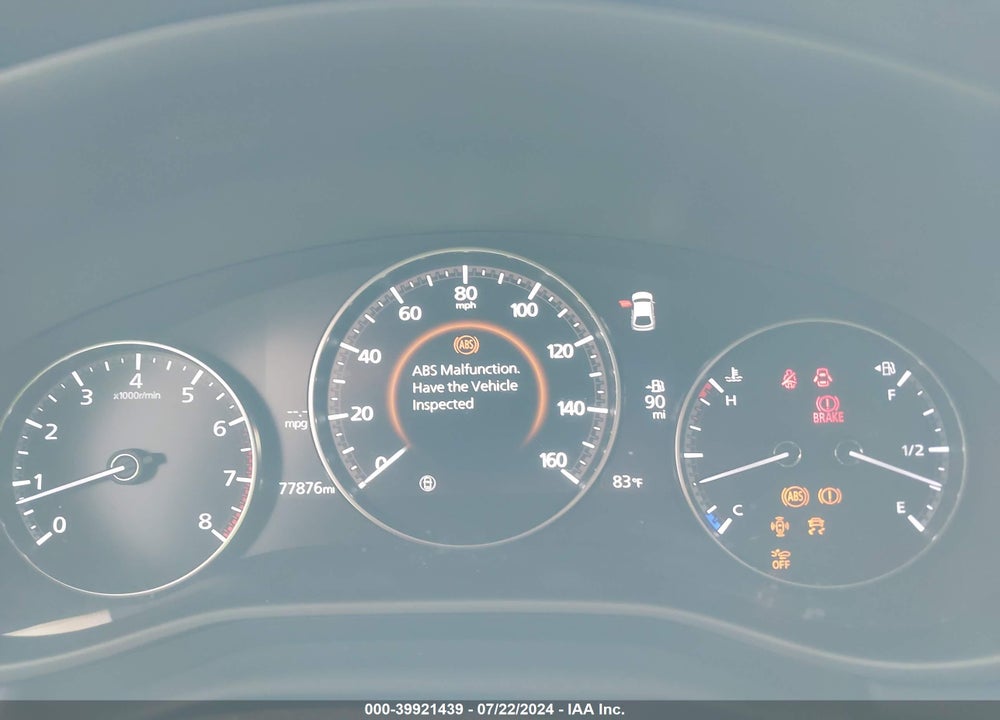 2020 MAZDA 3 PREMIUM PACKAGE VIN: JM1BPANM7L1163684