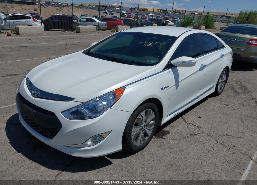 2013 HYUNDAI SONATA HYBRID LIMITED VIN: KMHEC4A44DA090593