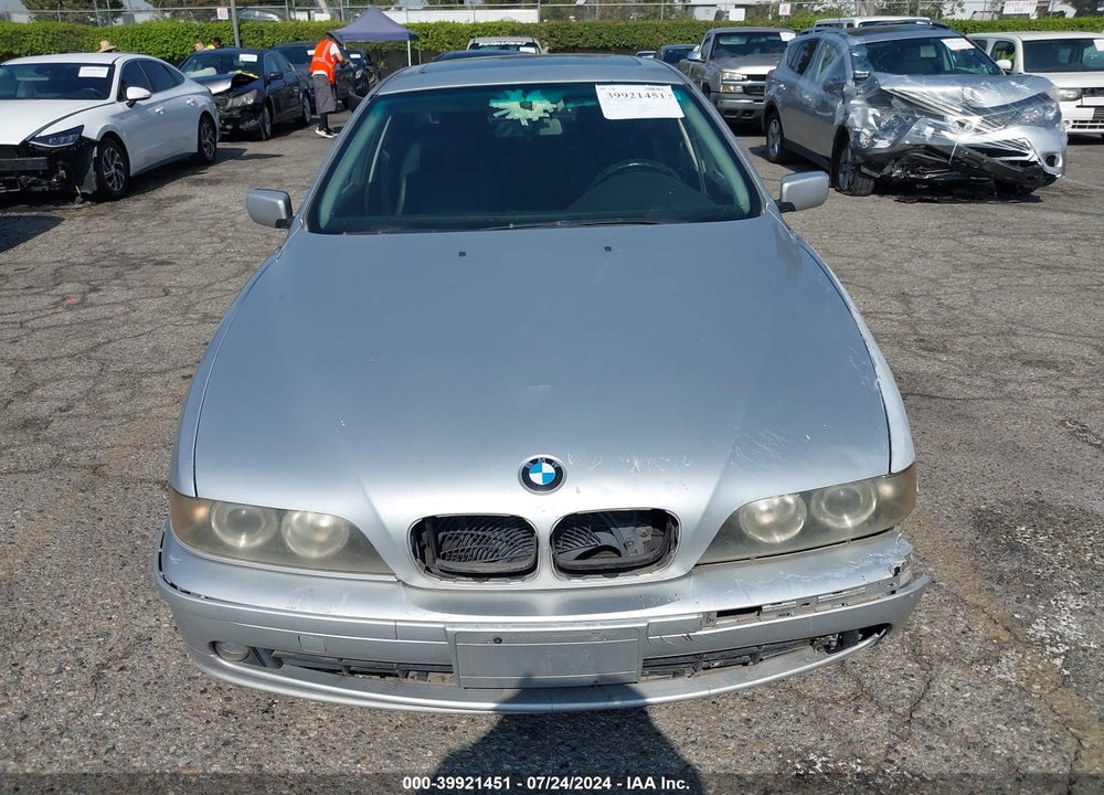 2002 BMW 525IA VIN: WBADT434X2GZ98986