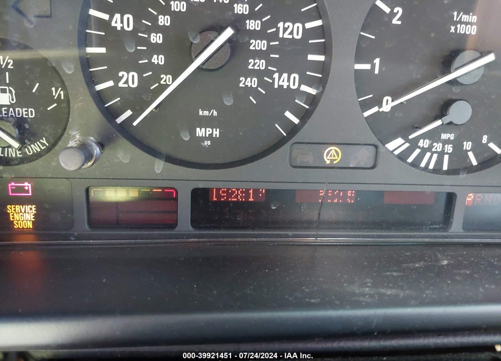 2002 BMW 525IA VIN: WBADT434X2GZ98986