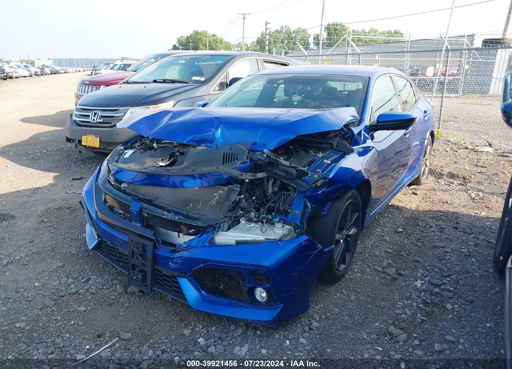 2021 HONDA CIVIC VIN: SHHFK7H69MU416608