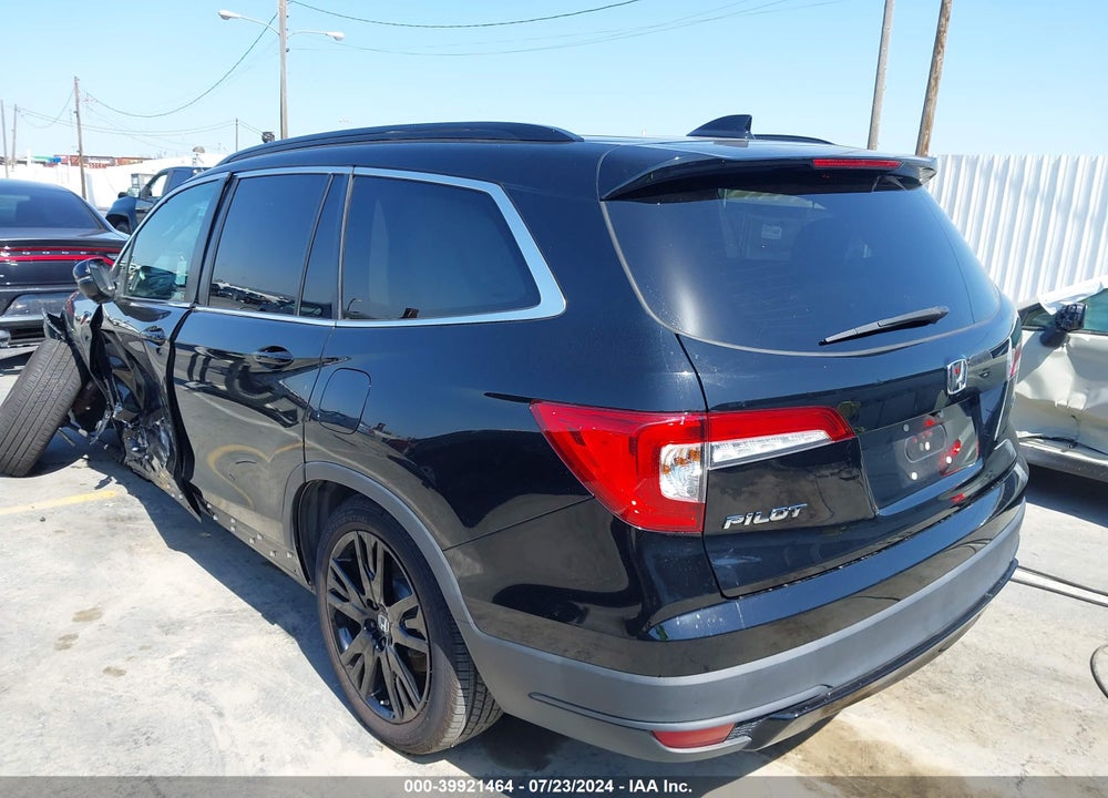 2021 HONDA PILOT 2WD SPECIAL EDITION VIN: 5FNYF5H28MB004115