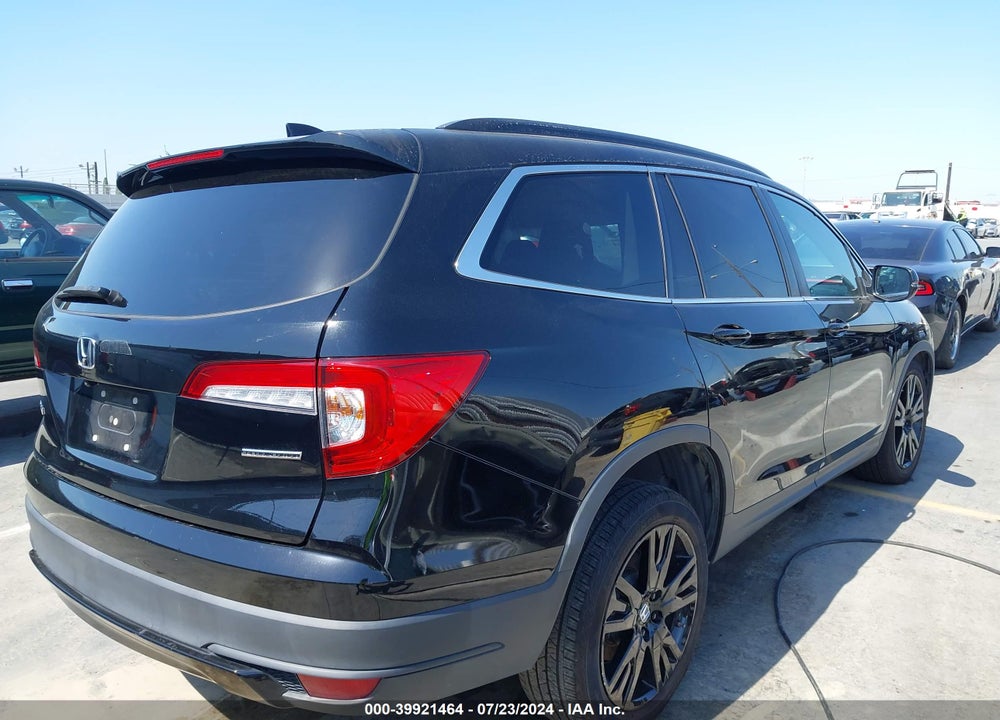 2021 HONDA PILOT 2WD SPECIAL EDITION VIN: 5FNYF5H28MB004115