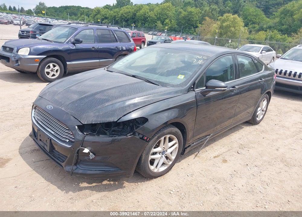 2014 FORD FUSION SE VIN: 3FA6P0H75ER135141