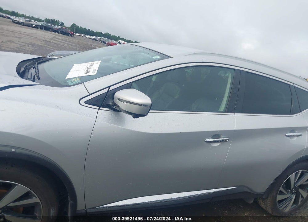 2022 NISSAN MURANO SL FWD VIN: 5N1AZ2CJ2NC107109
